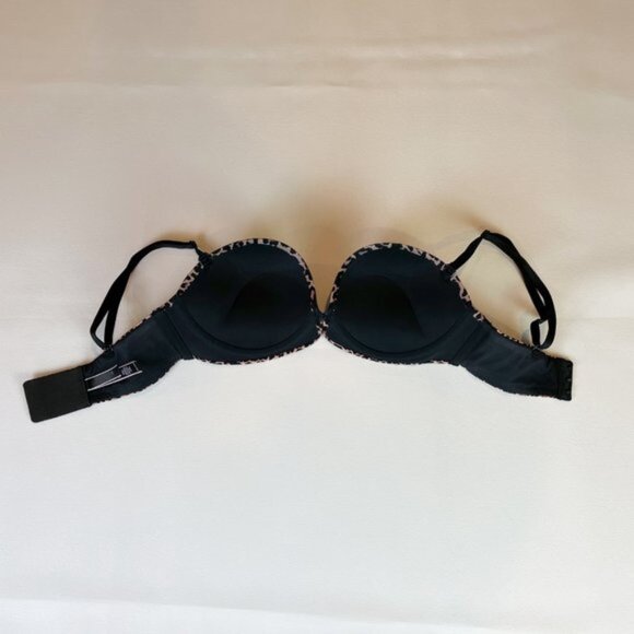 NWOT Victoria's Secret Bombshell Bra 32D Multi-way/Multioption Leopard B1556 - Picture 4 of 6